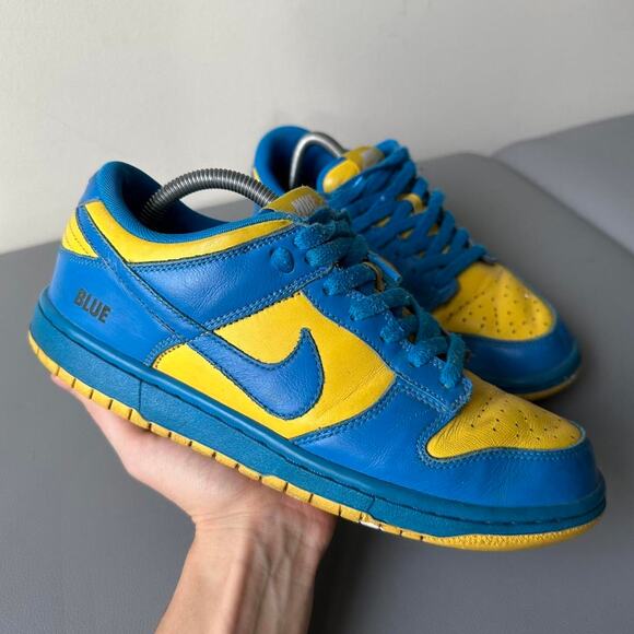 Rare Vintage 2016 Nike ID Be True Michigan Wolverines UofM SB Dunk Shoes main image 7